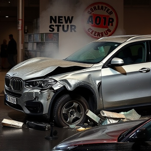 car crash damage