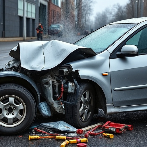 car crash damage