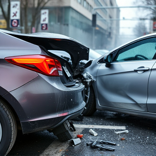 car crash damage