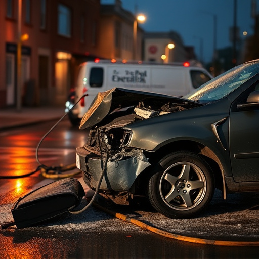 car crash damage