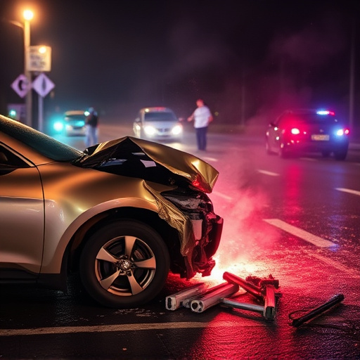 car crash damage