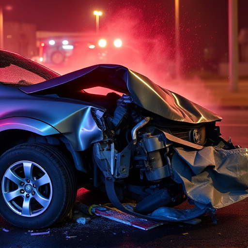 car crash damage