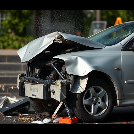 car crash damage
