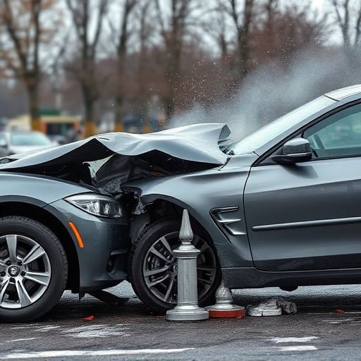 car crash damage