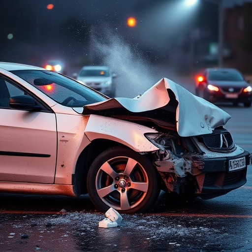 car crash damage