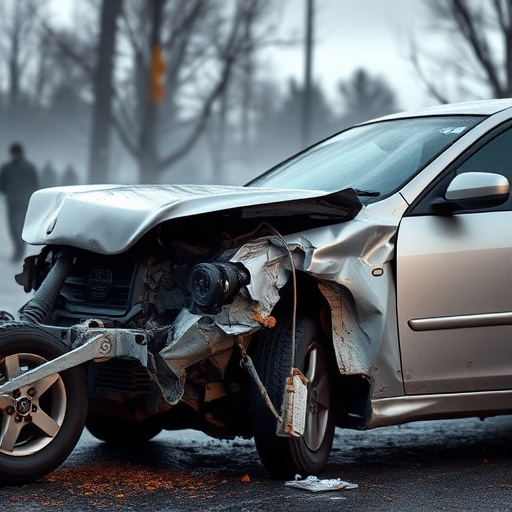 car crash damage