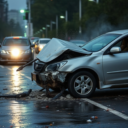 car crash damage