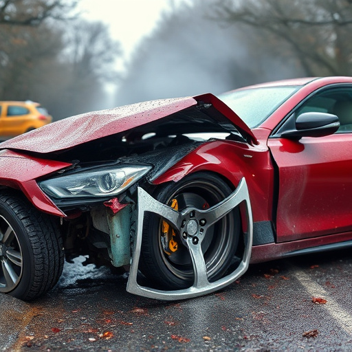 car crash damage