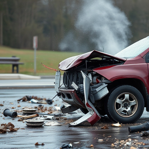 car crash damage