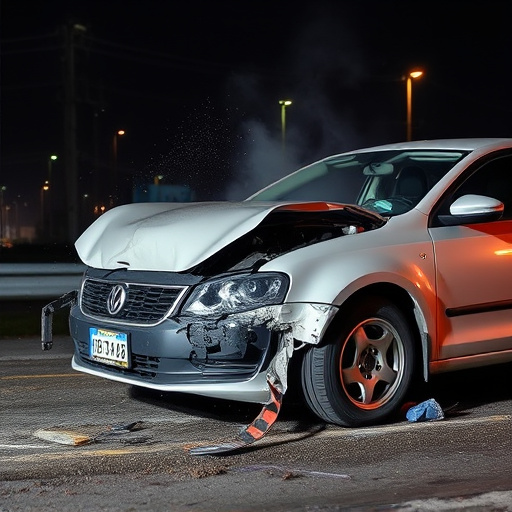 car crash damage