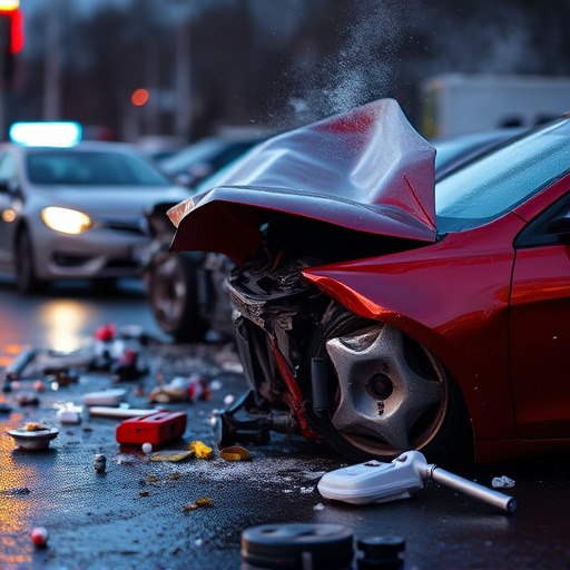 car crash damage