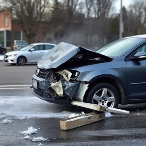 car crash damage