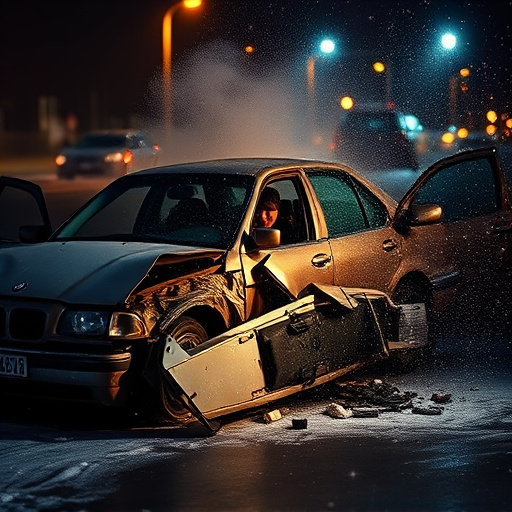 car crash damage