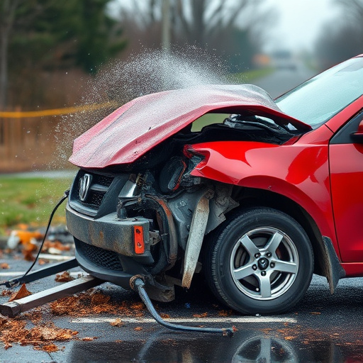 car crash damage