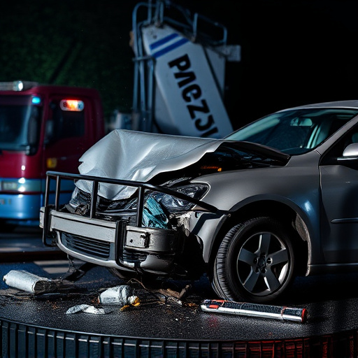 car crash damage