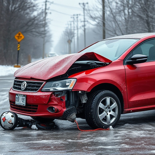 car crash damage