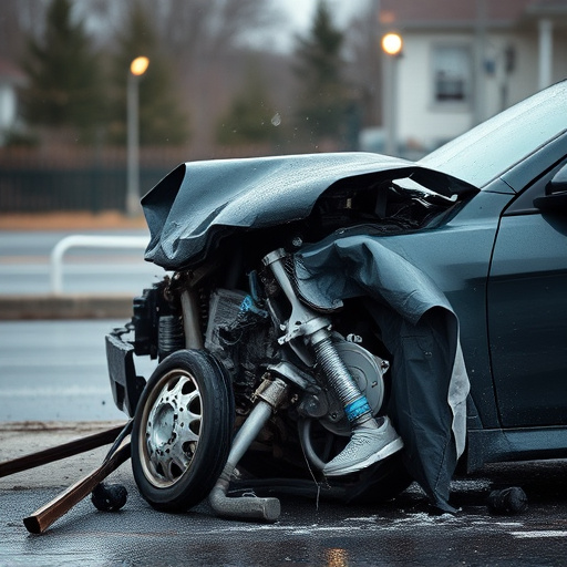 car crash damage