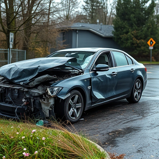 car crash damage