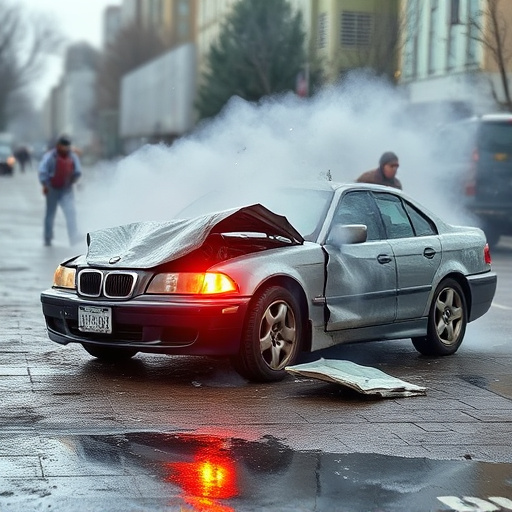 car crash damage