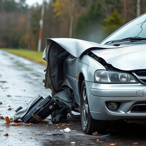 car crash damage