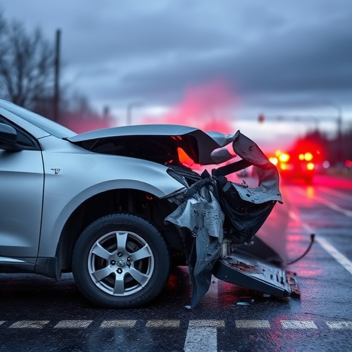 car crash damage