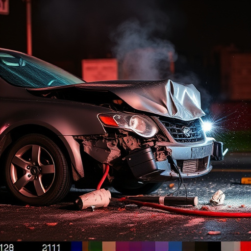 car crash damage