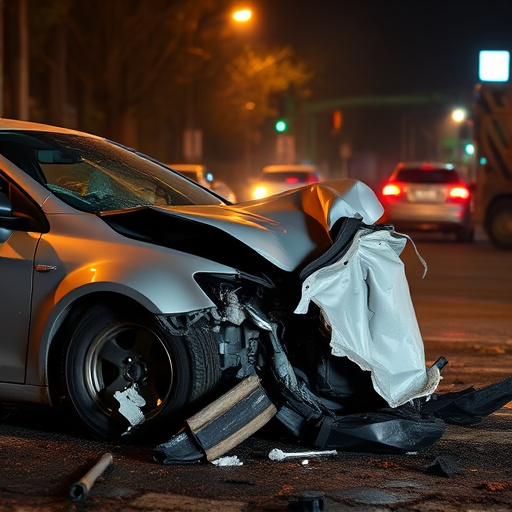 car crash damage