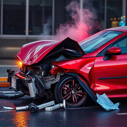 car crash damage