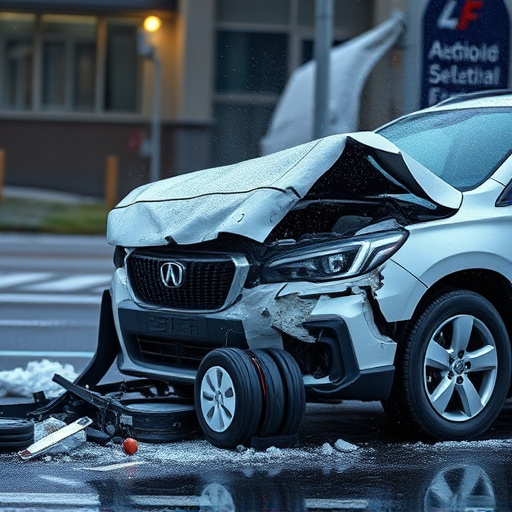car crash damage