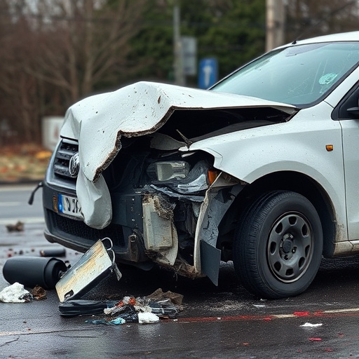 car crash damage