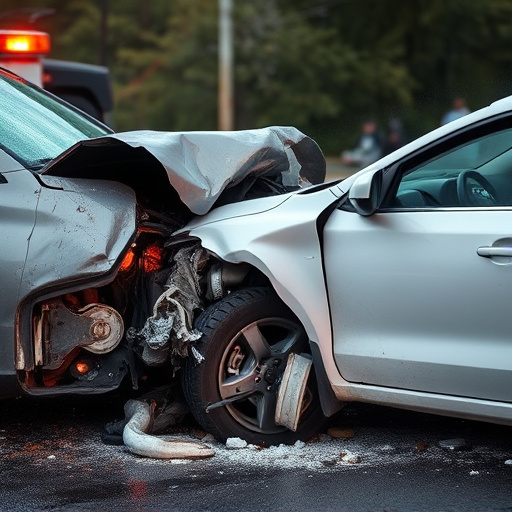 car crash damage