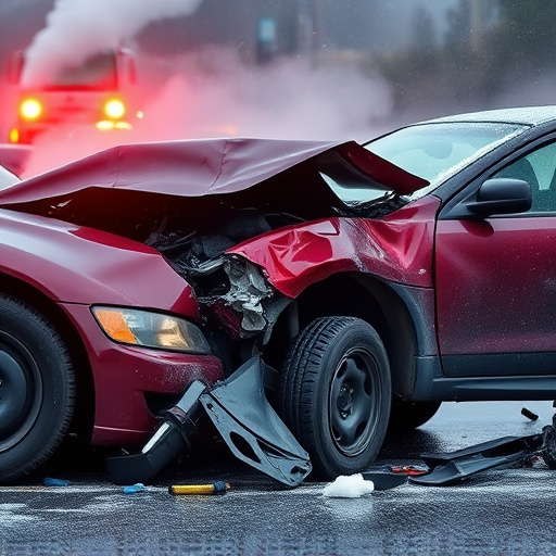 car crash damage
