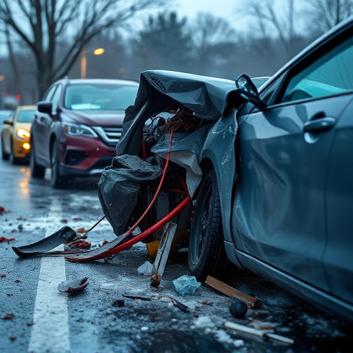 car crash damage