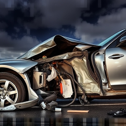 car crash damage