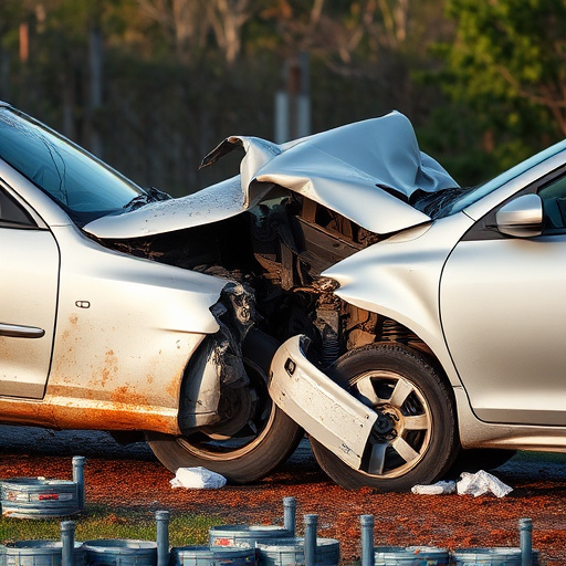 car crash damage