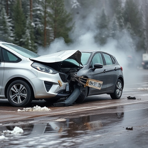car crash damage
