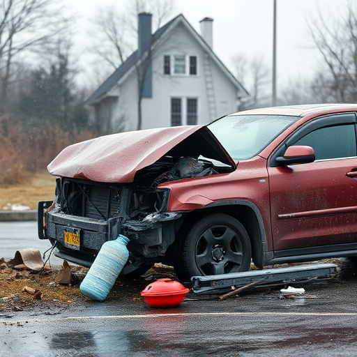 car crash damage