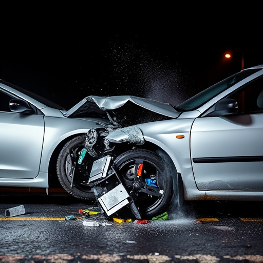 car crash damage