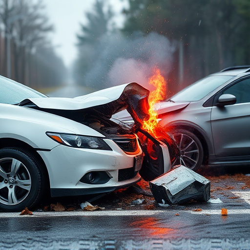 car crash damage
