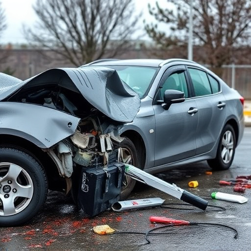 car crash damage