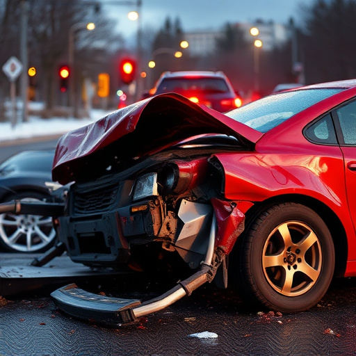 car crash damage