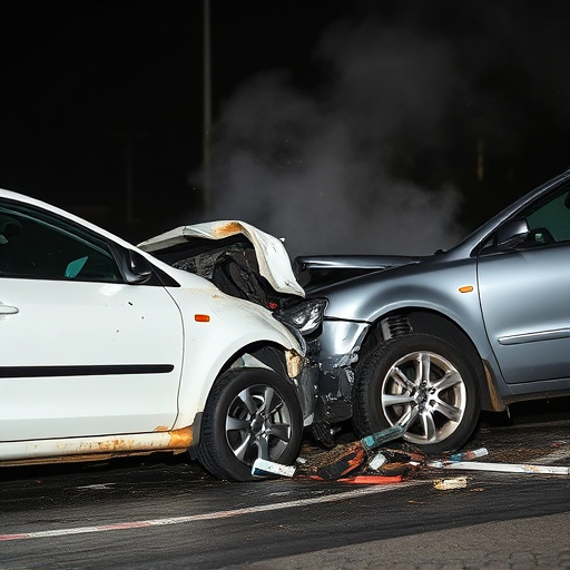 car crash damage