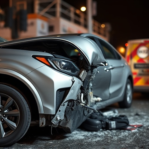 car crash damage