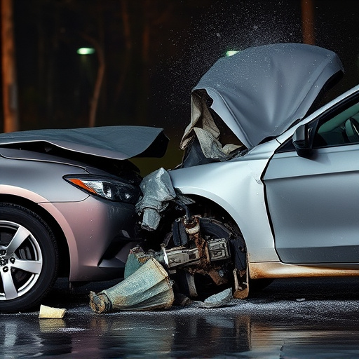 car crash damage