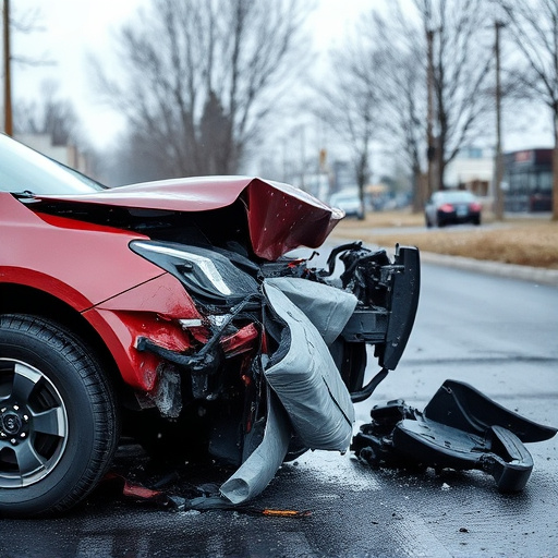 car crash damage