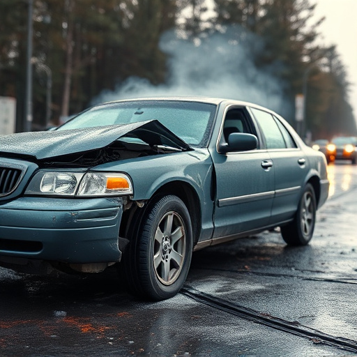car crash damage