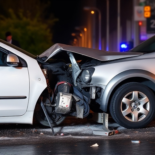 car crash damage