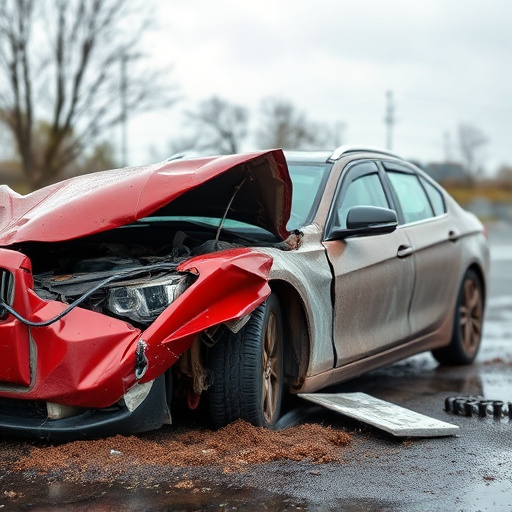 car crash damage