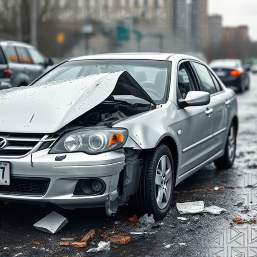 car crash damage