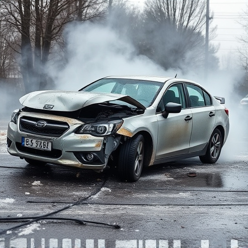 car crash damage